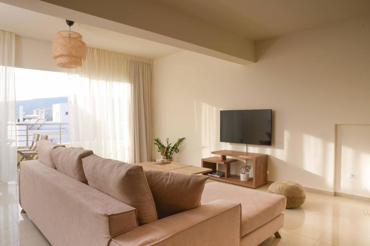 Oikies Luxury Apartments With Private Free Parking Area Ágios Nikolaos Exterior foto