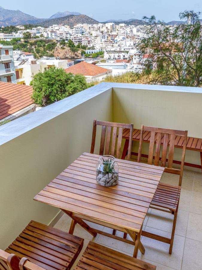 Oikies Luxury Apartments With Private Free Parking Area Ágios Nikolaos Exterior foto