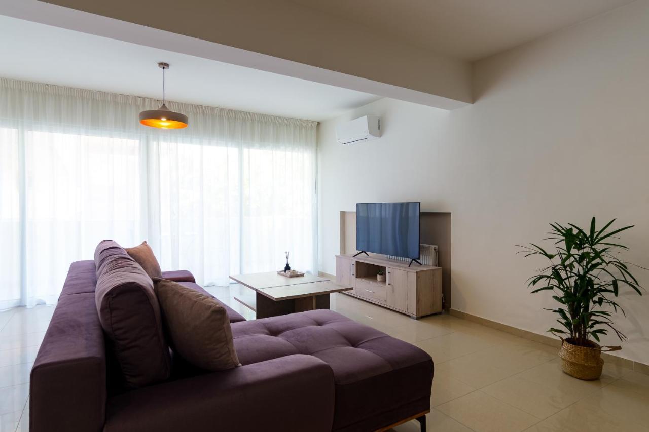 Oikies Luxury Apartments With Private Free Parking Area Ágios Nikolaos Exterior foto