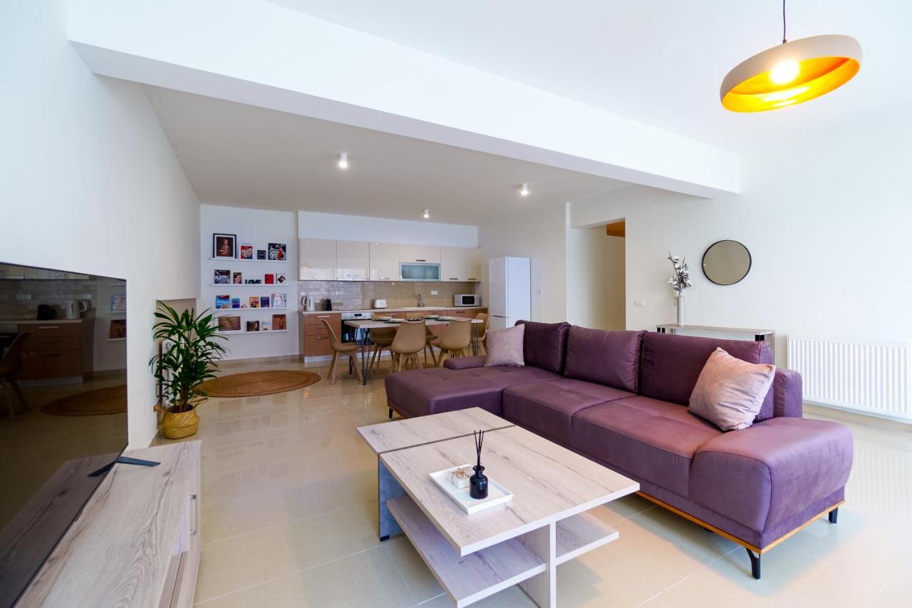 Oikies Luxury Apartments With Private Free Parking Area Ágios Nikolaos Exterior foto